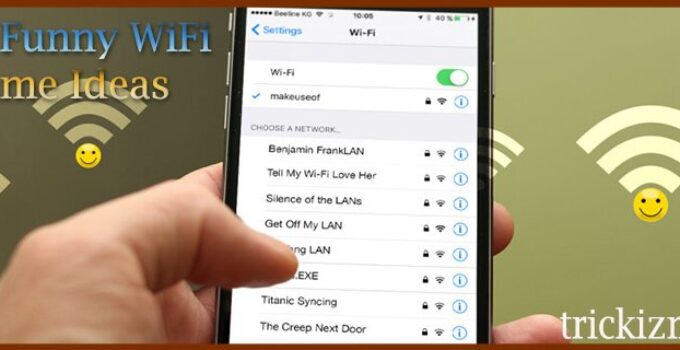 Best Funny WiFi Names