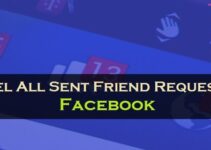 Cancel All Sent Friend Requests on Facebook