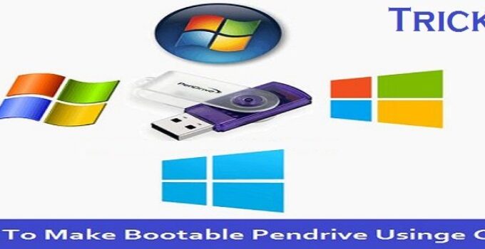 How to Make Bootable Pendrive