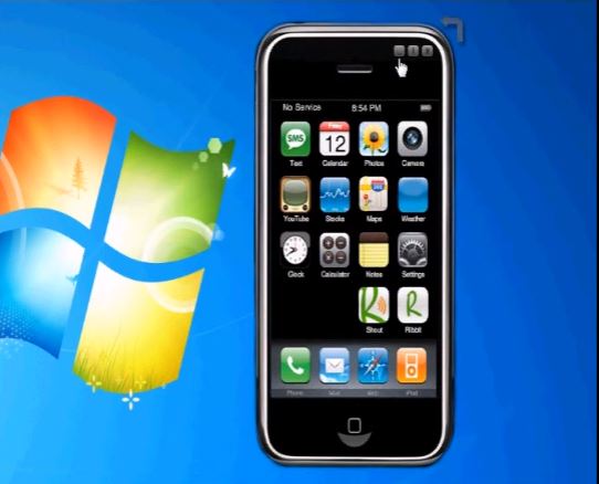emulate iphone on windows 10